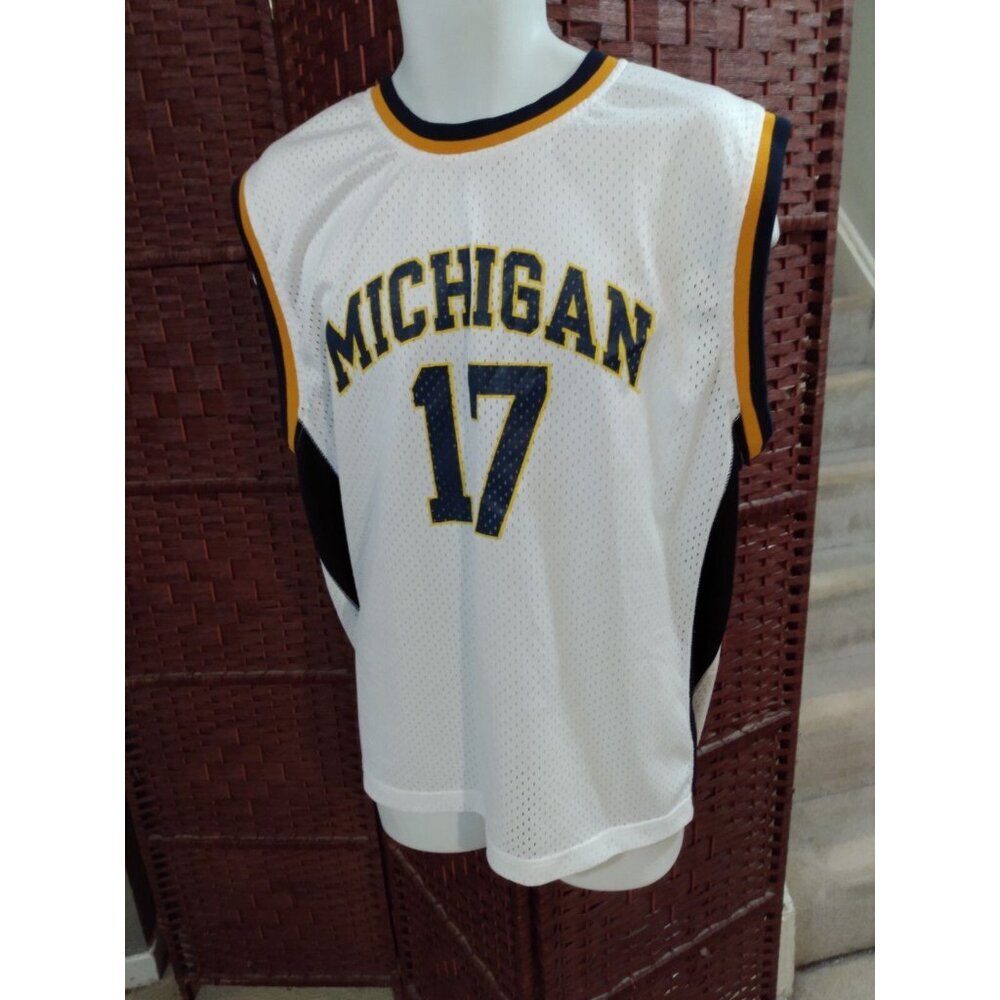 Pro Edge University Of Michigan Wolverines Basketball Jersey Men's XL NCAA